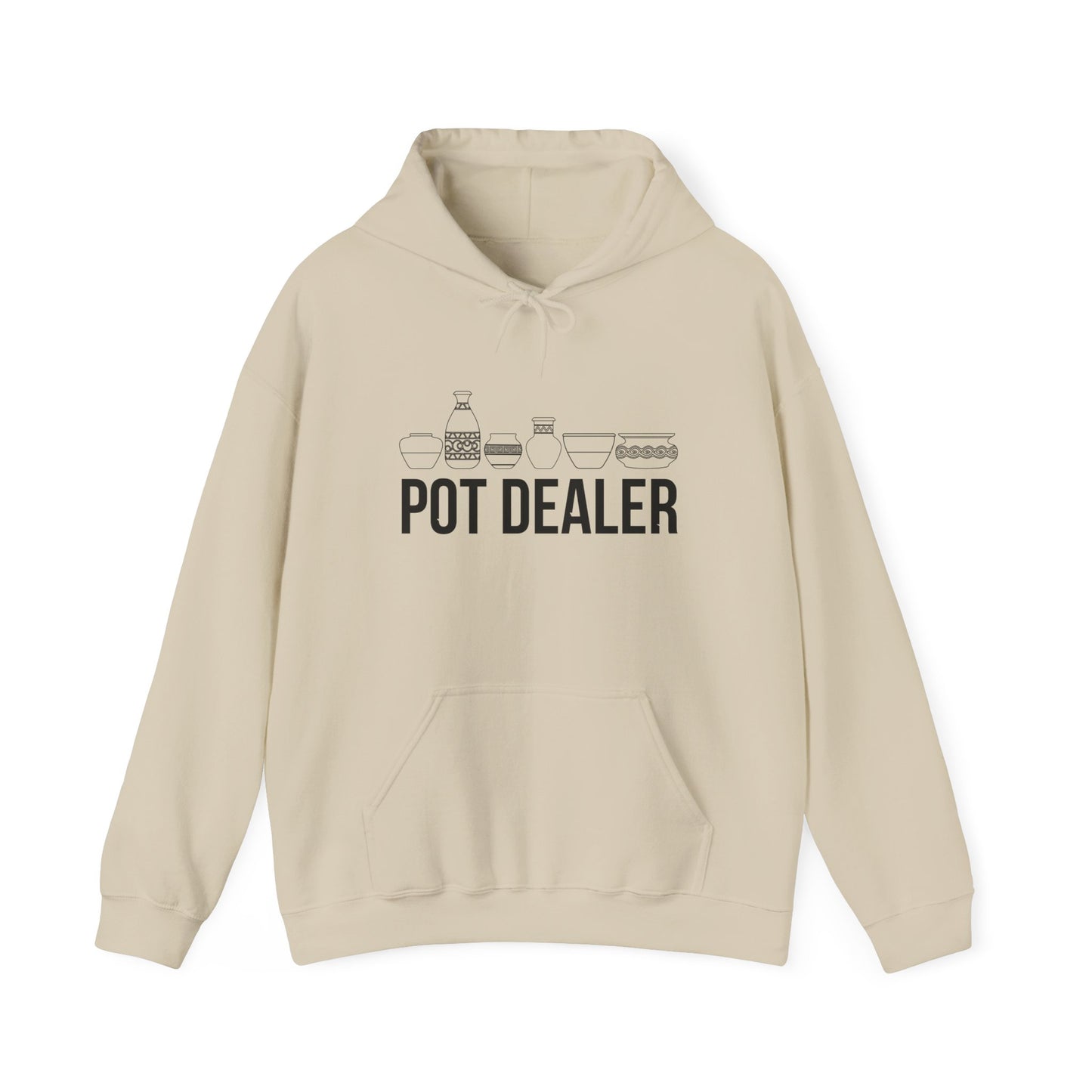 Pot Dealer Hoodie, Ceramic Artist Gift, Funny Pottery Sweatshirt, Clay Lover Present, Art Teacher Pullover, Clay Pot Maker Jacket