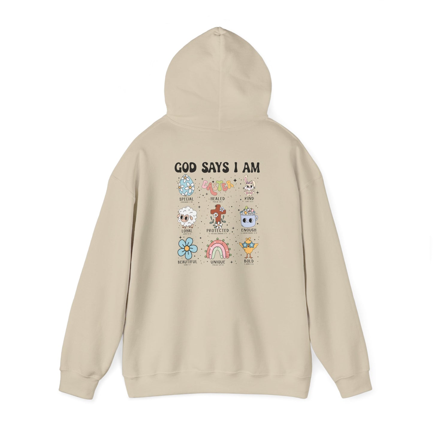 Easter Vibes cute pictures, lifting words, Cozy Gift for Teens, Inspirational Fashion, Self-Care Day