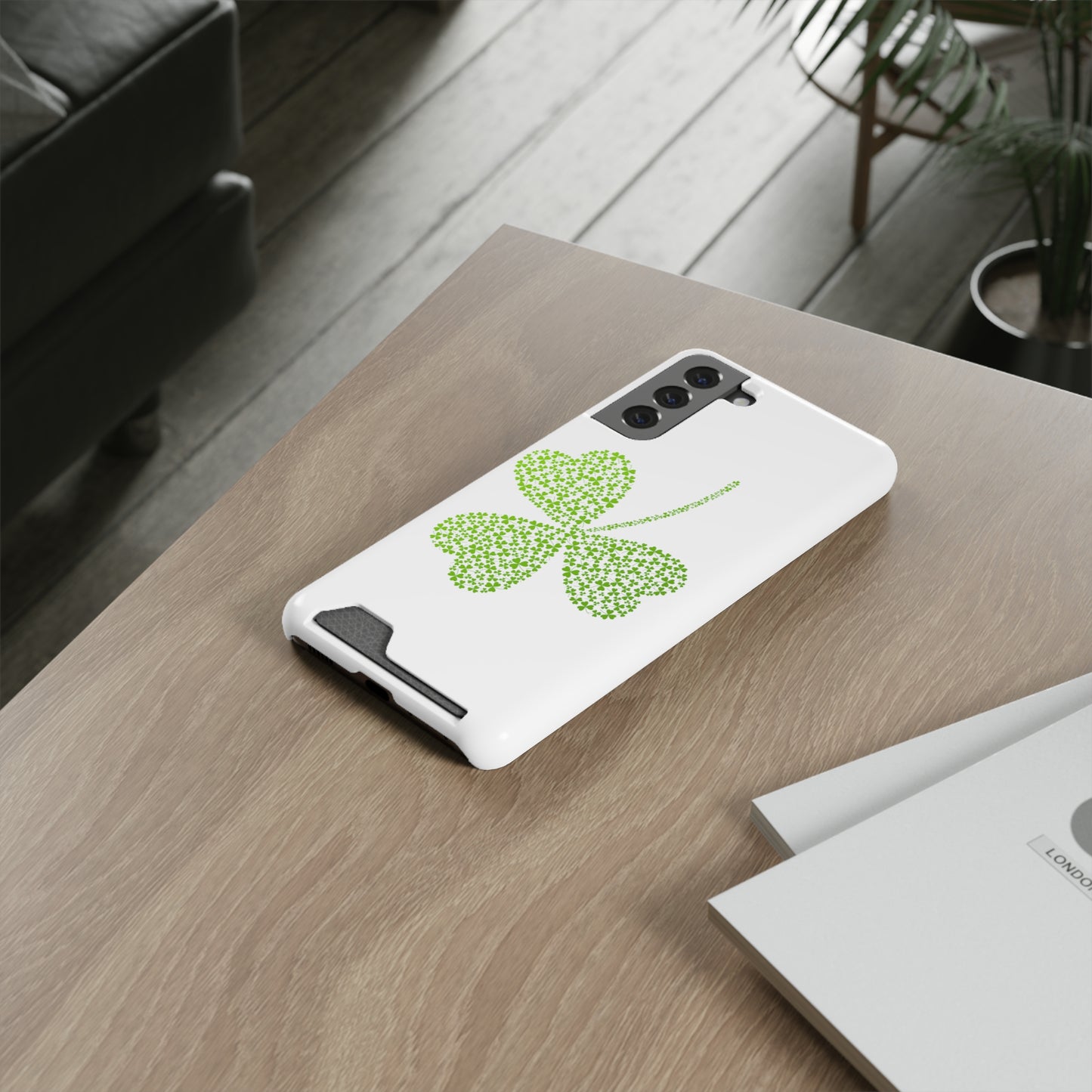 Clover St. Patricks Case With Card Holder