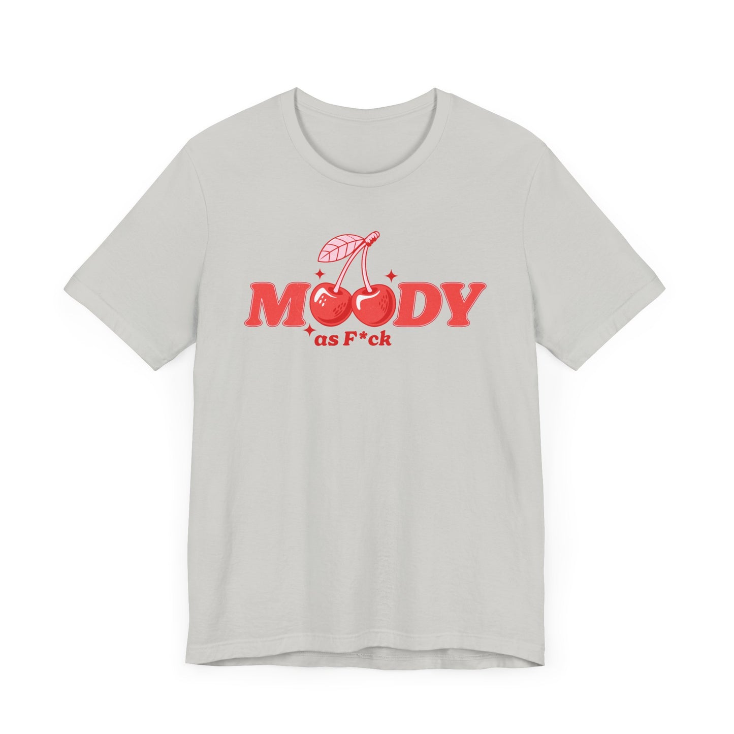 Moody AF front Cherries Self Love skeleton Heart Back