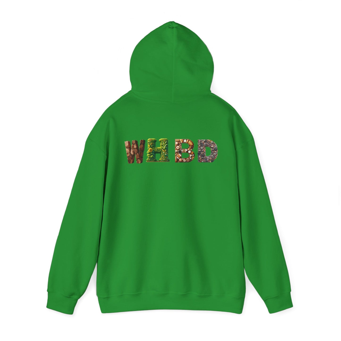 Nature-Inspired WHBD Hoodie, Cozy Sweatshirt for Nature Lovers, Perfect for Fall, Earth Day, Gift for Friends, Unisex Apparel
