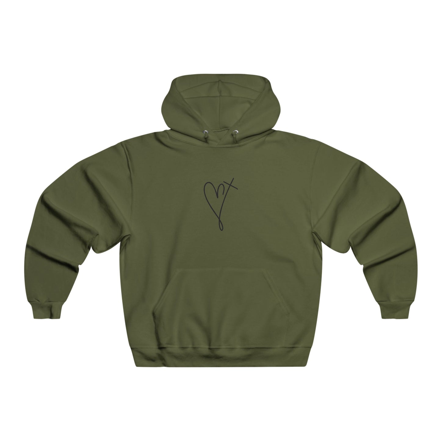 Inspirational Hoodie - Jesus Has My Back, Faith Sweatshirt, Christian Gift, Perfect for Church, Relaxation