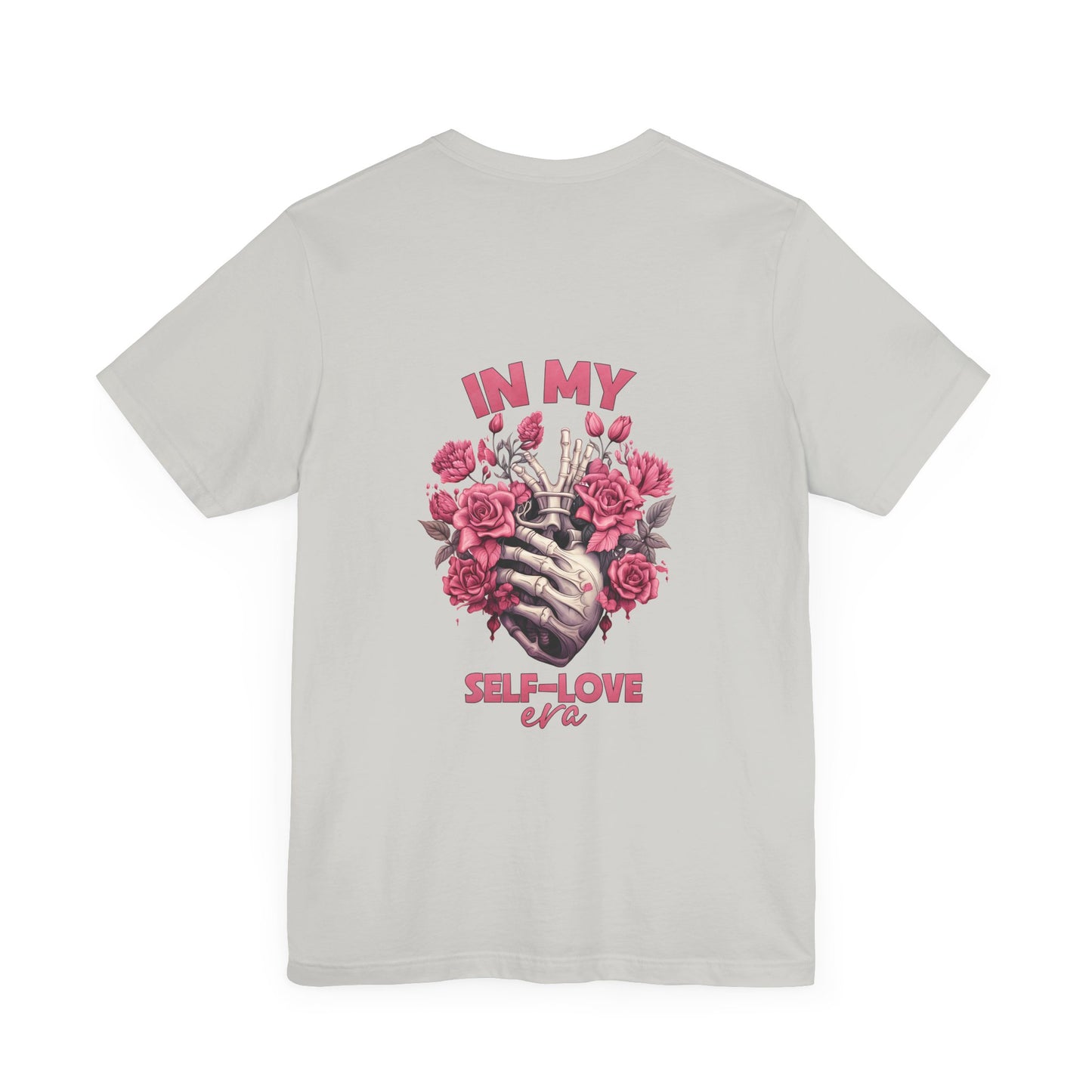 Moody AF front Cherries Self Love skeleton Heart Back