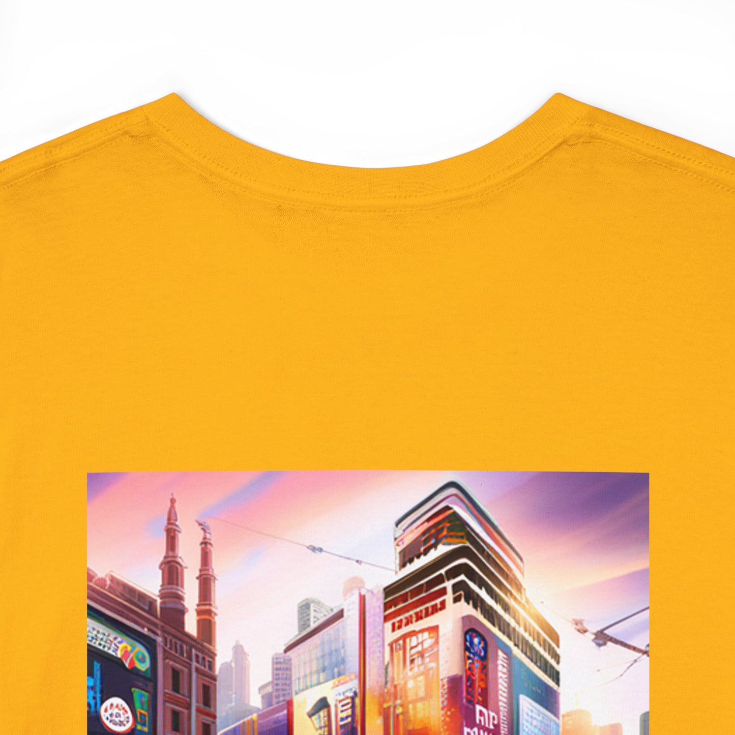 Normales Tragen AI Prints Unisex-T-Shirt aus schwerer Baumwolle