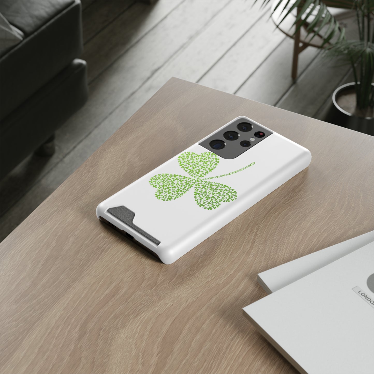 Clover St. Patricks Case With Card Holder