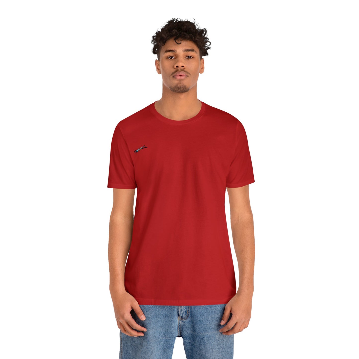 Normal Wear Unisex Jersey Short Sleeve Tee