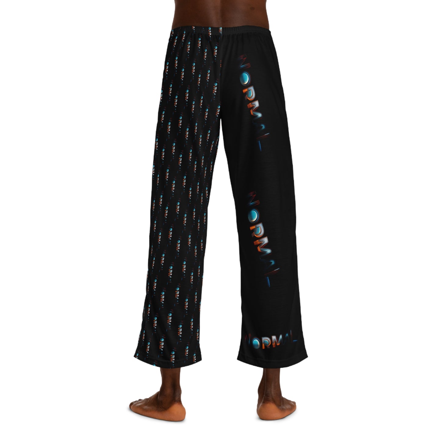 Normal Wear Alt Design Herren-Pyjamahose (AOP)