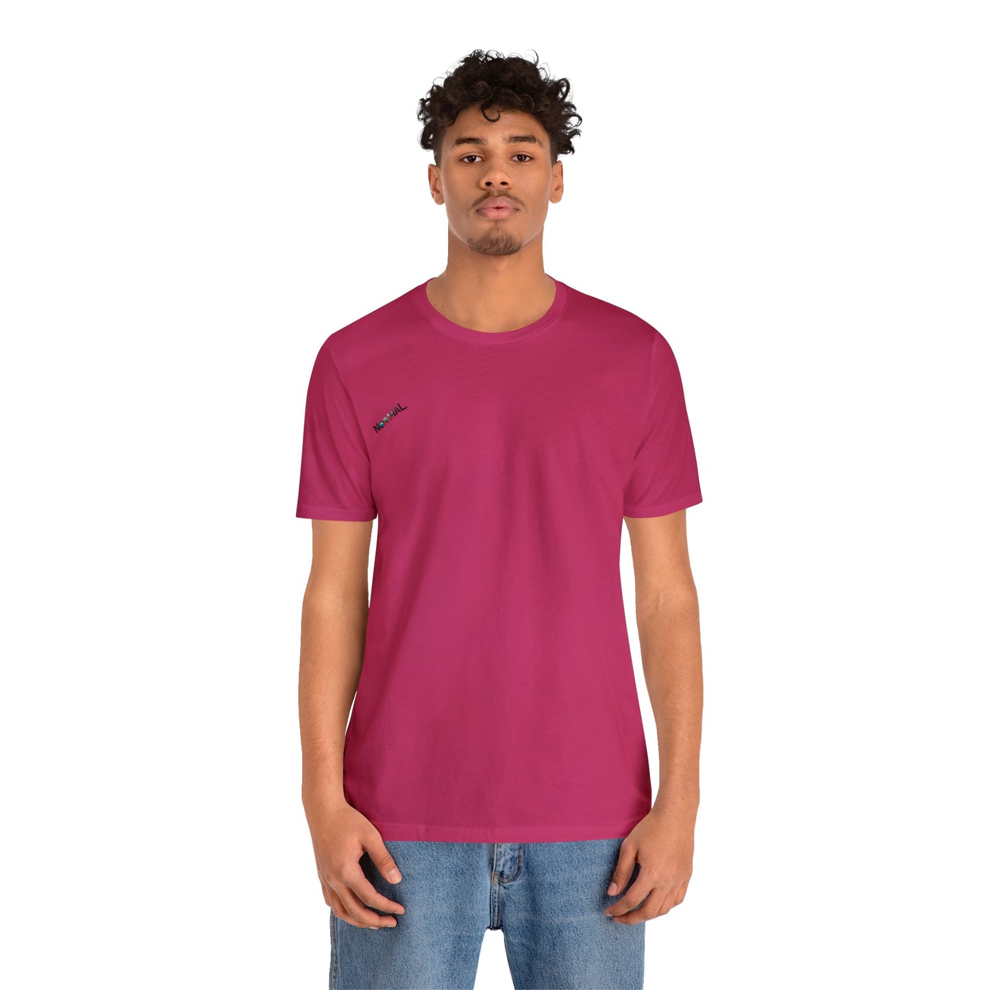 Normal Wear Unisex Jersey Short Sleeve Tee