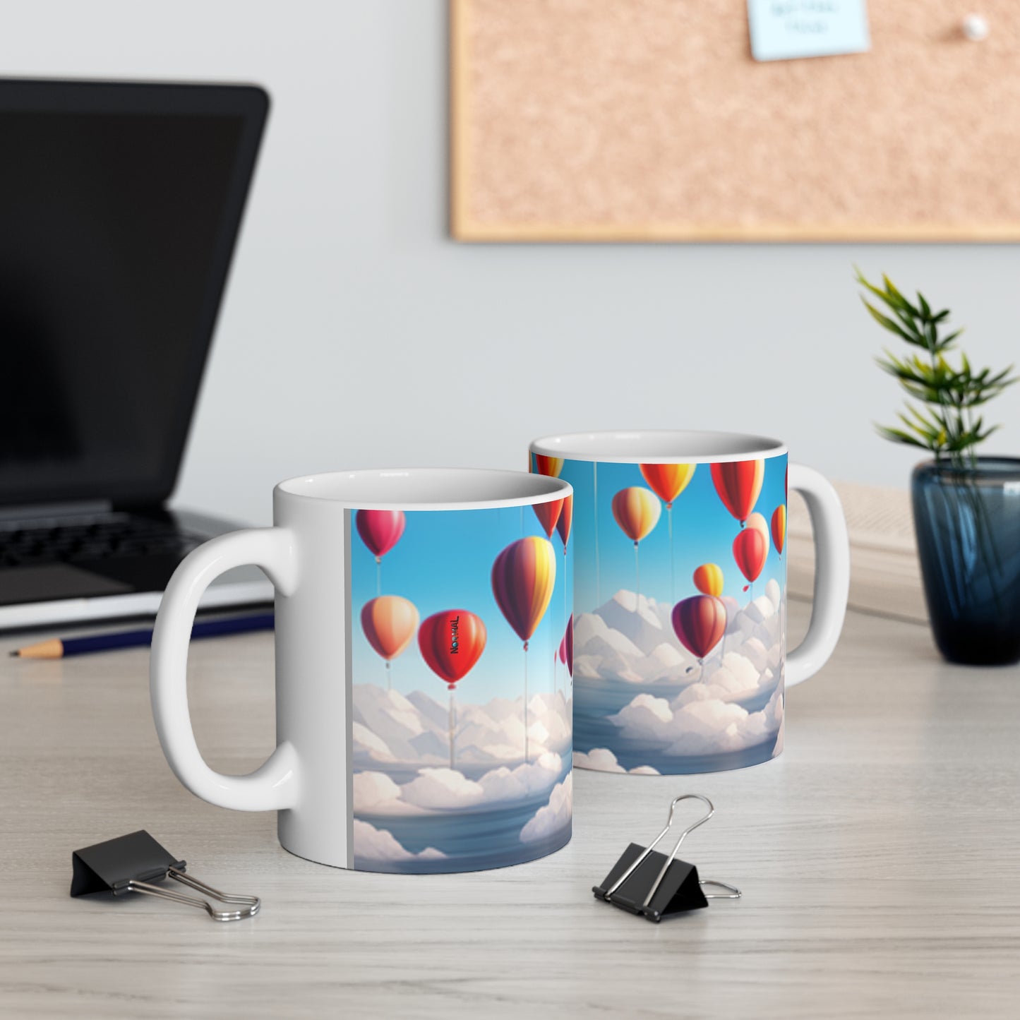 Normal Balloon Ceramic Mug 11oz