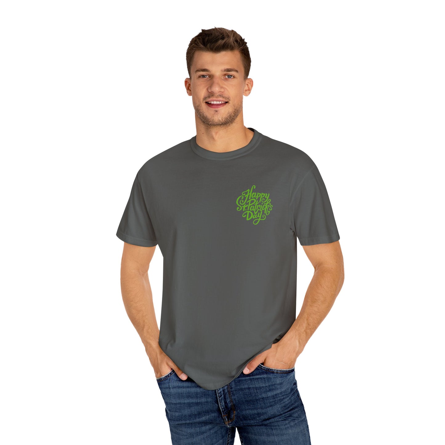 Funny St. Patricks Unisex Garment-Dyed T-shirt