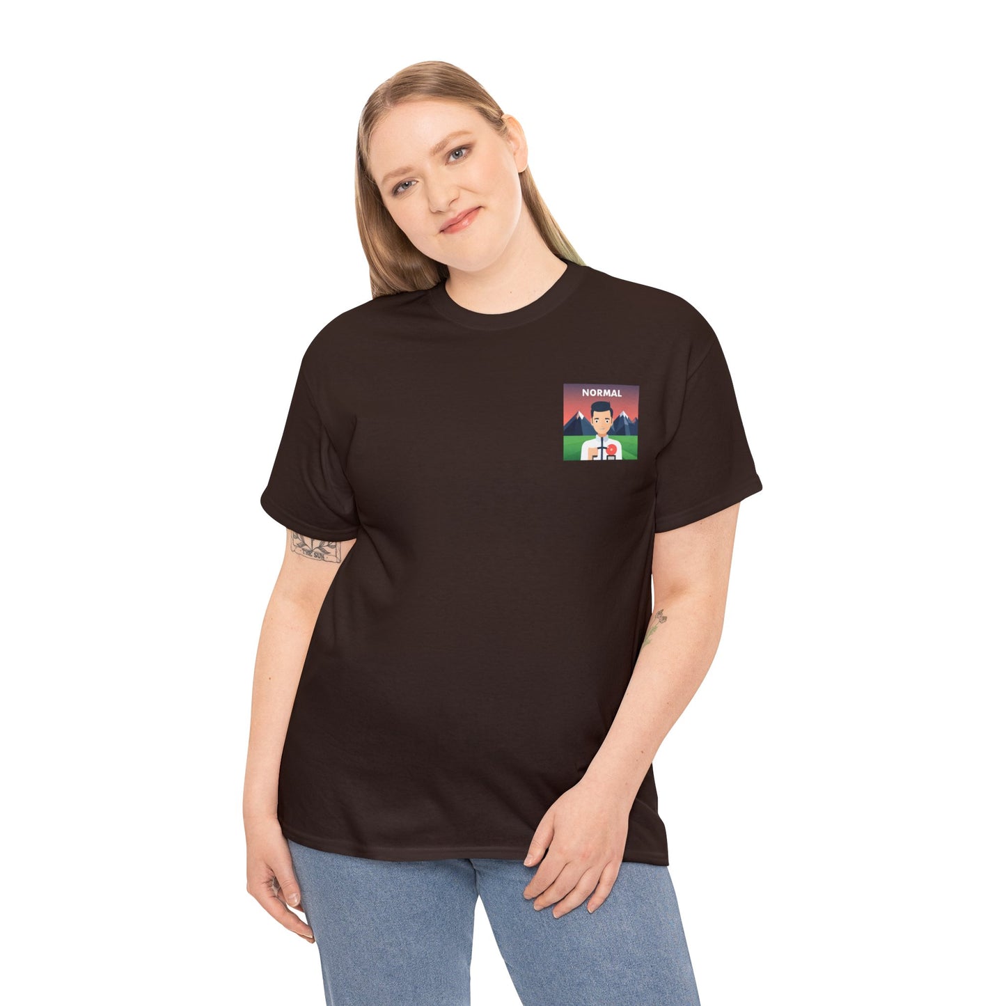 Normal Wear Unisex Heavy Cotton Tee
