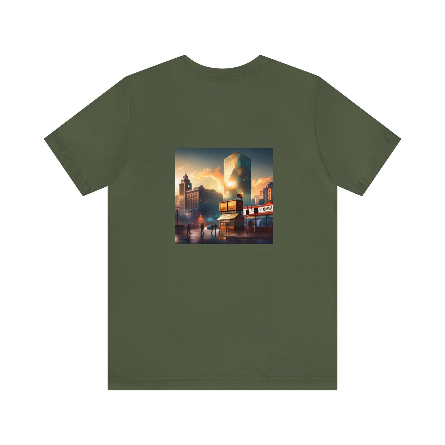 Normal Wear Unisex Jersey Short Sleeve Tee