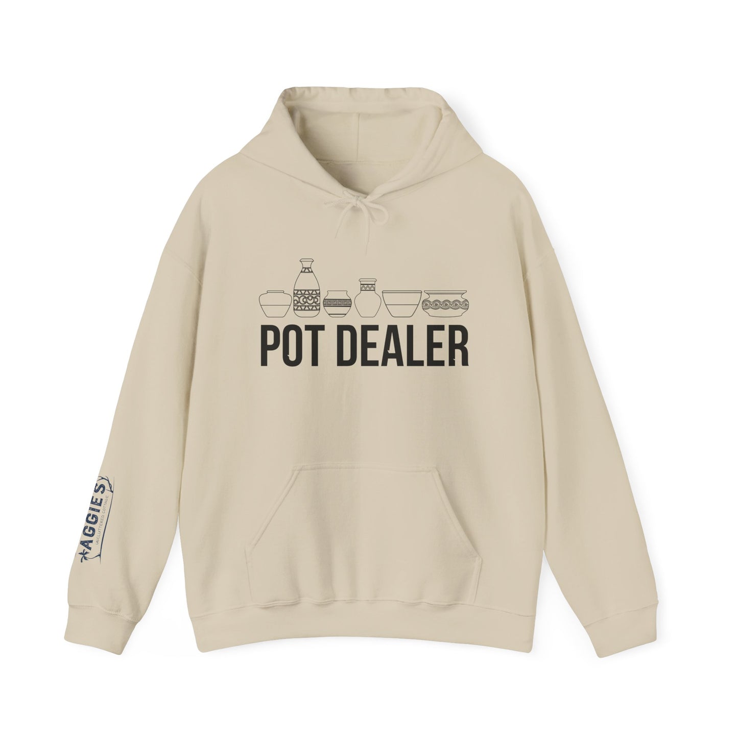 Pot Dealer Hoodie, Ceramic Artist Gift, Funny Pottery Sweatshirt, Clay Lover Present, Art Teacher Pullover, Clay Pot Maker Jacket
