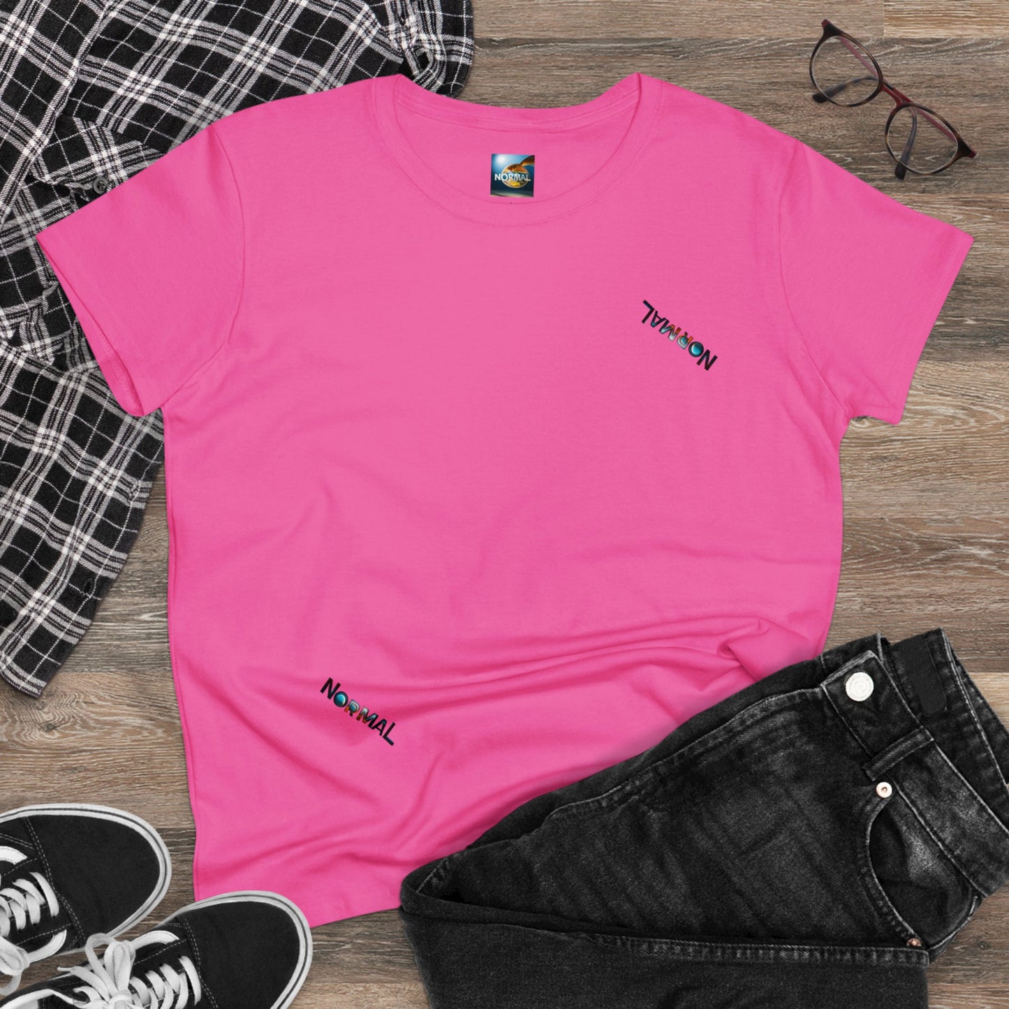 Normal Wear Women's Midweight Cotton Tee