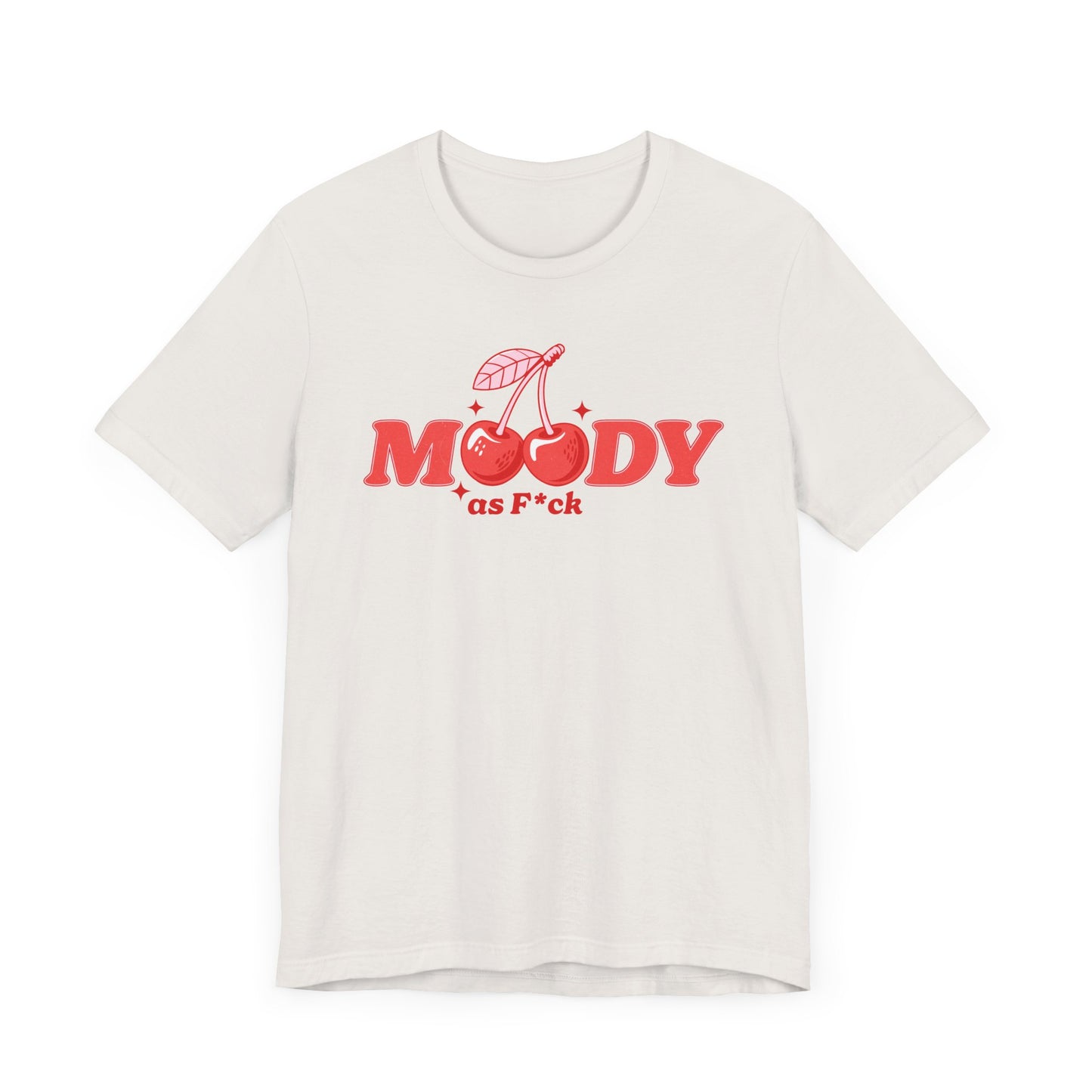 Moody AF front Cherries Self Love skeleton Heart Back
