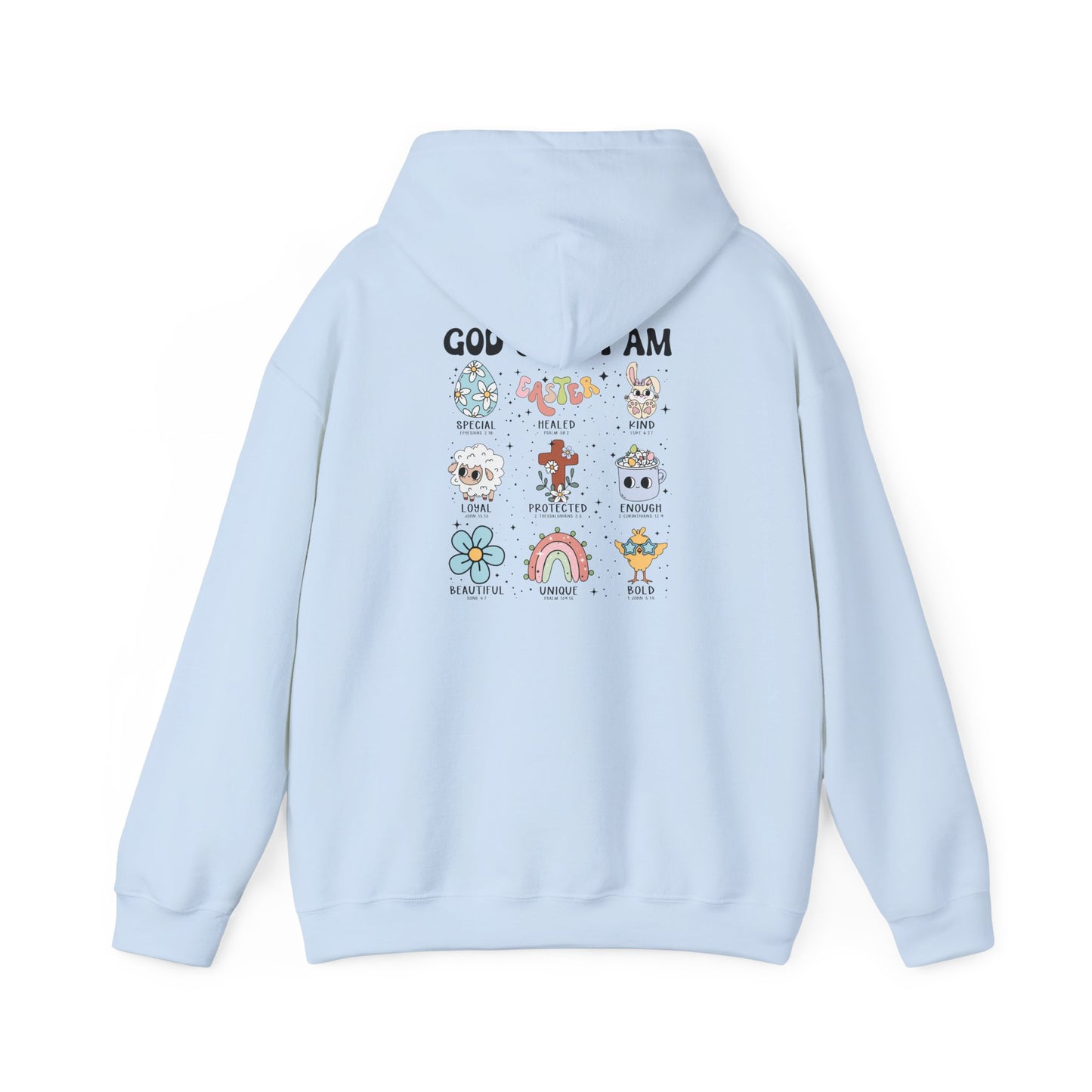 Easter Vibes cute pictures, lifting words, Cozy Gift for Teens, Inspirational Fashion, Self-Care Day