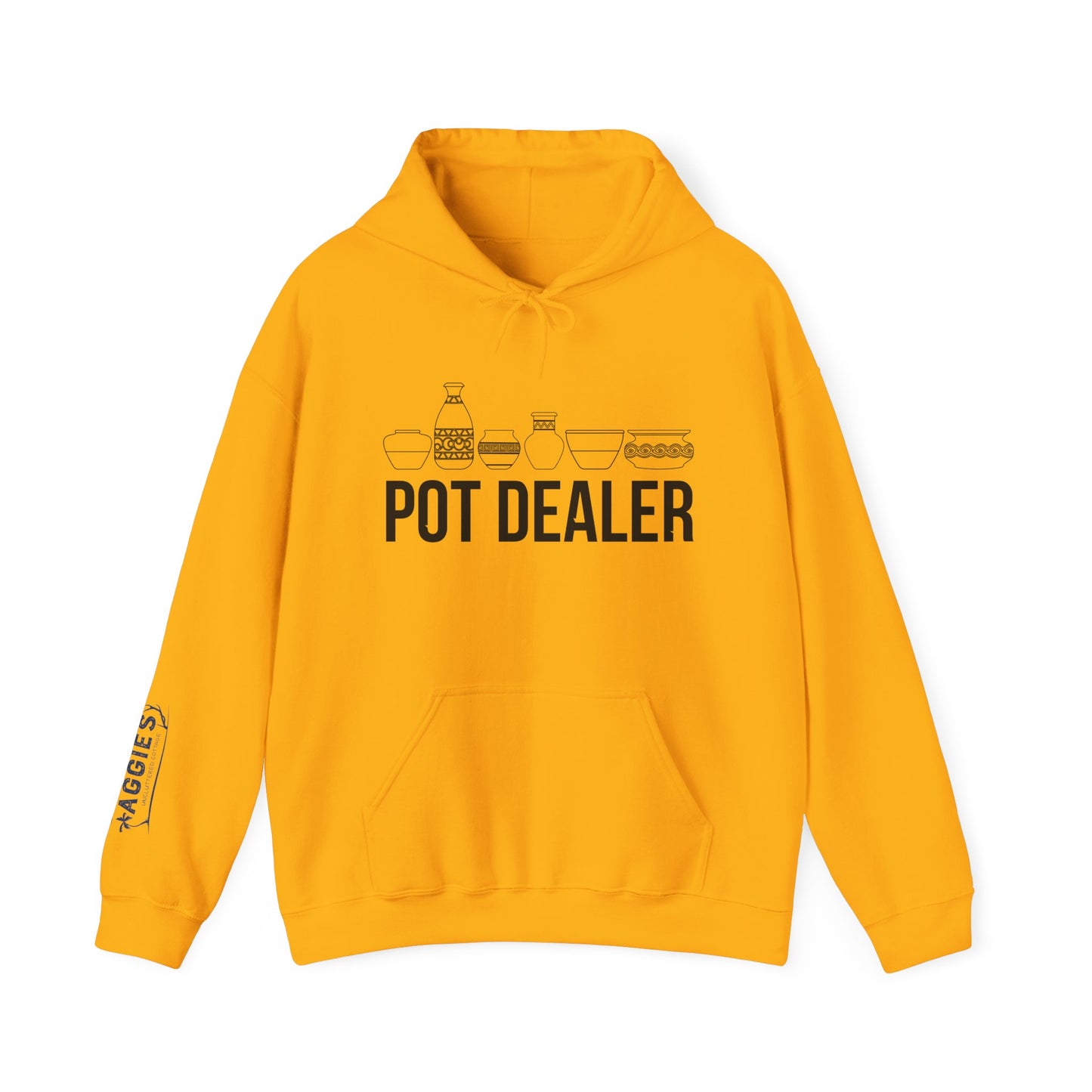 Pot Dealer Hoodie, Ceramic Artist Gift, Funny Pottery Sweatshirt, Clay Lover Present, Art Teacher Pullover, Clay Pot Maker Jacket
