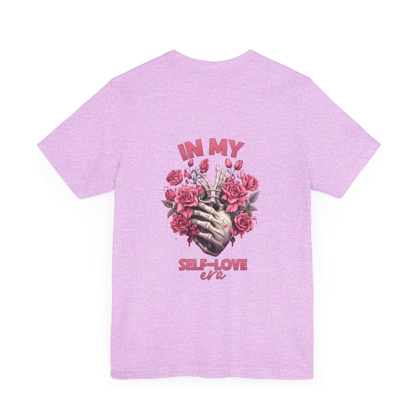 Moody AF front Cherries Self Love skeleton Heart Back