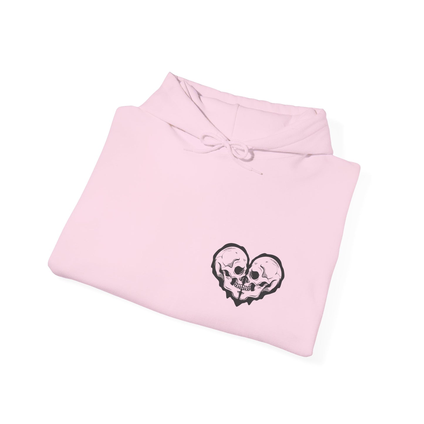 Skeleton Heart Hoodie - if i had feelings they'd be for you