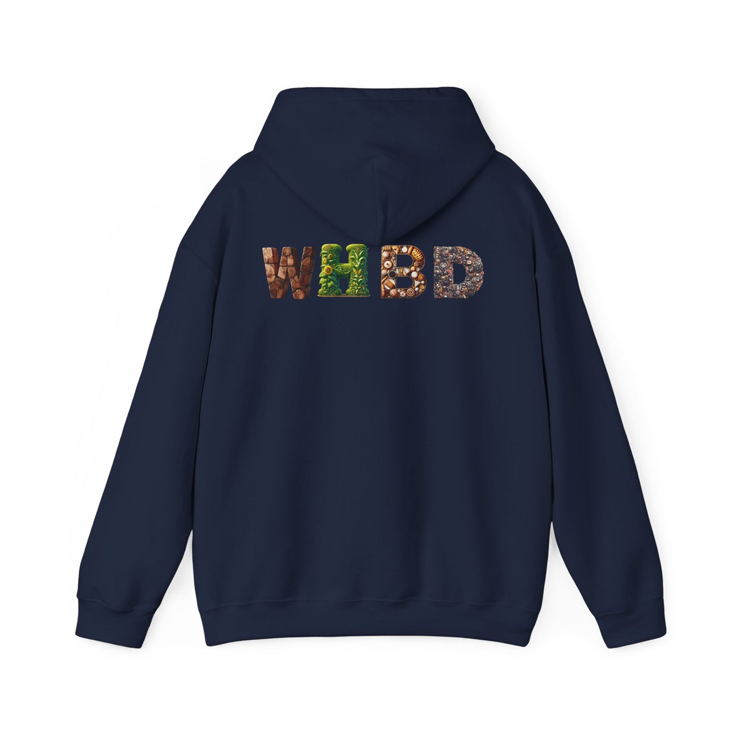 Nature-Inspired WHBD Hoodie, Cozy Sweatshirt for Nature Lovers, Perfect for Fall, Earth Day, Gift for Friends, Unisex Apparel