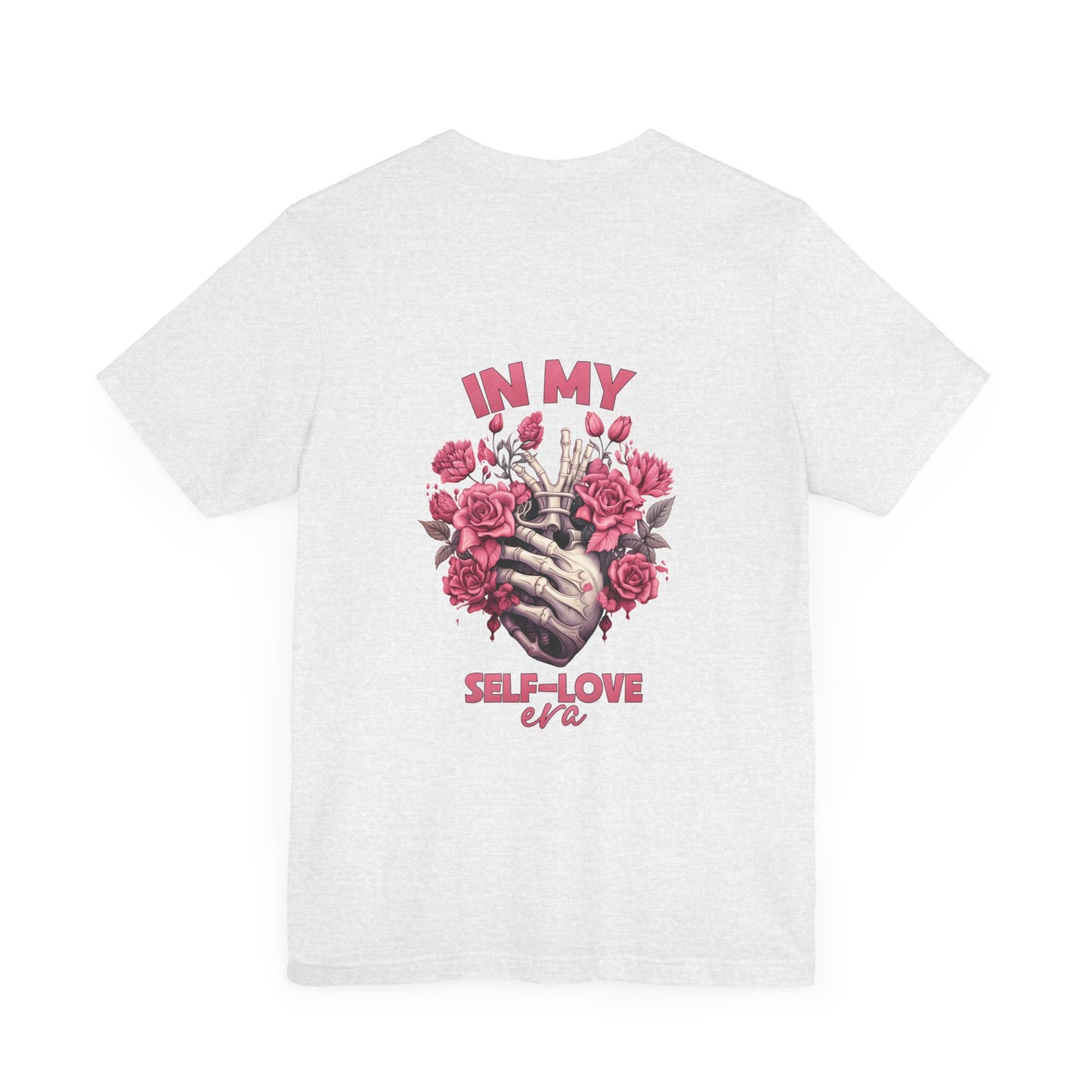Moody AF front Cherries Self Love skeleton Heart Back