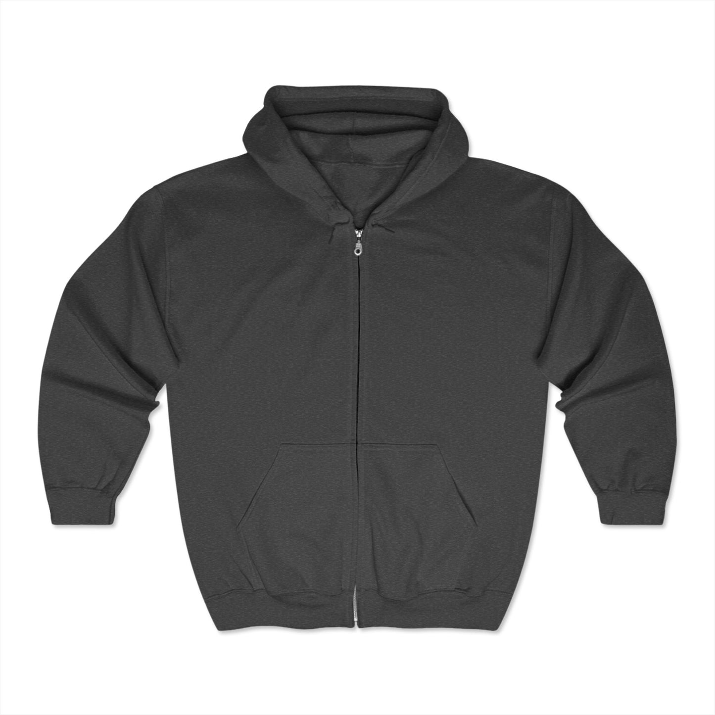 Faith & Spirit Full Zip Sweatshirt - Walk by Faith Design, Inspirational Apparel, Unisex Fashion, Gift for Believers, Cozy Layering