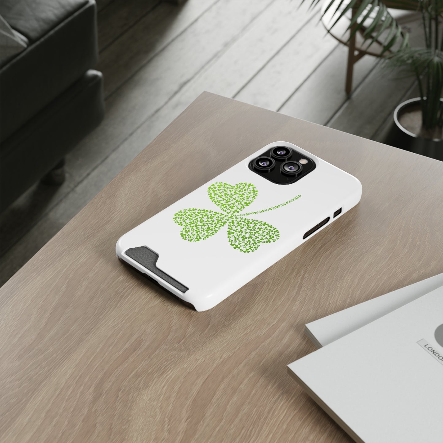 Clover St. Patricks Case With Card Holder