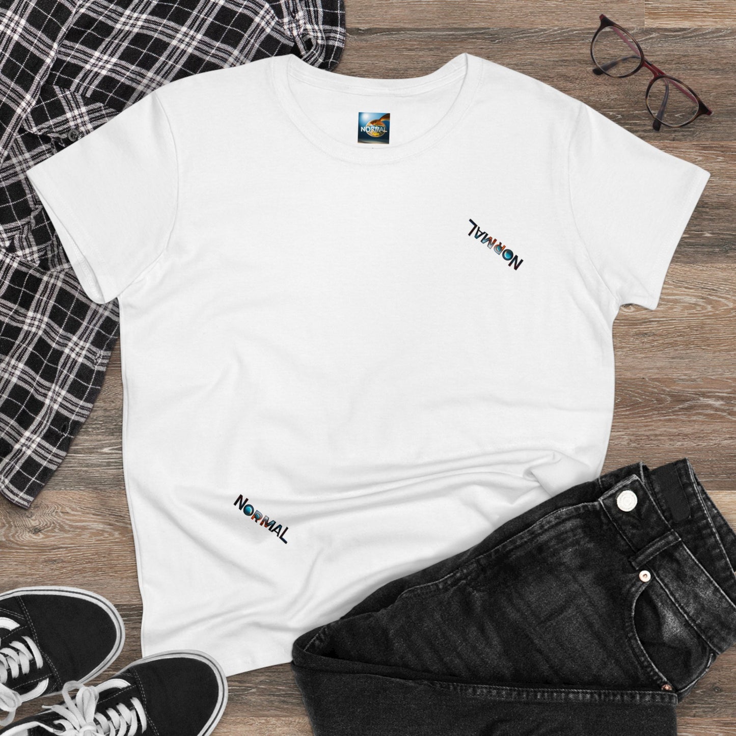 Normal Wear Women's Midweight Cotton Tee