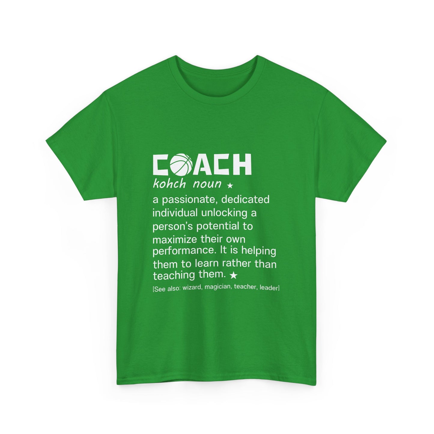 Basketball Coach Definition Unisex Tee