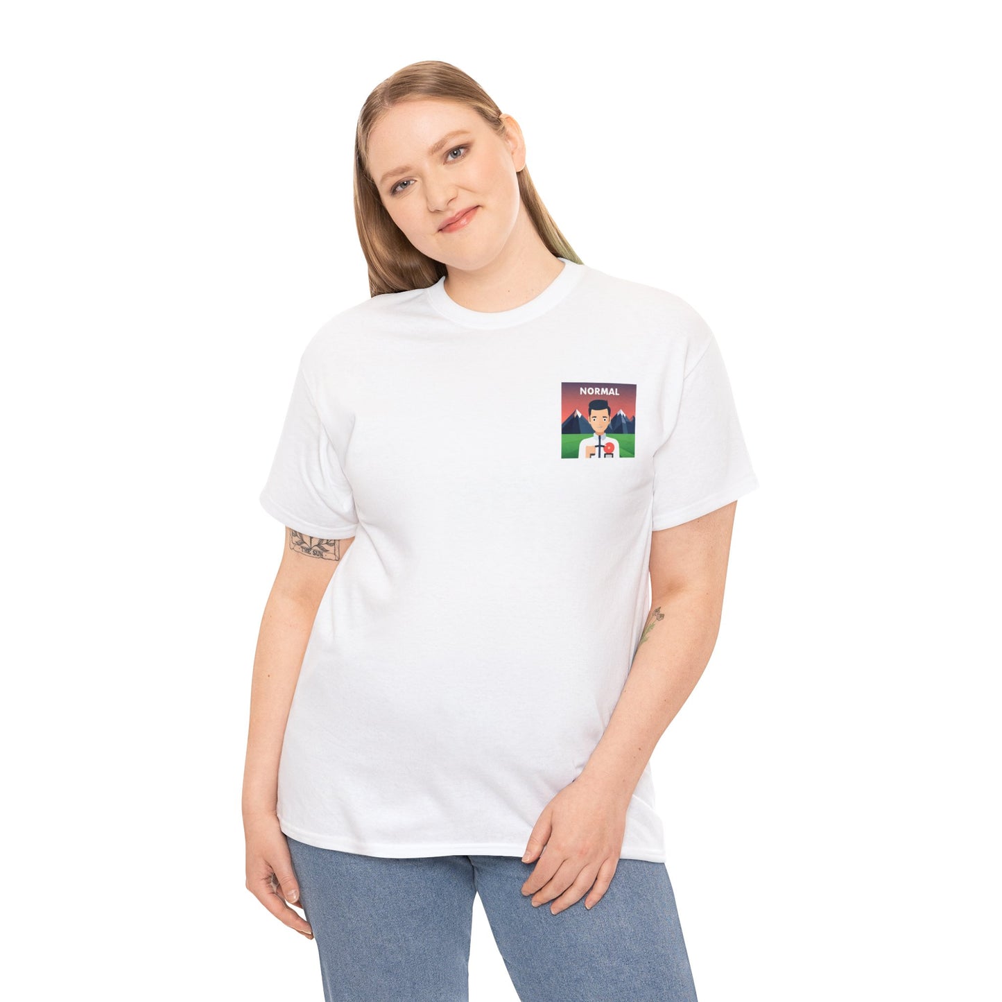 Normal Wear Unisex Heavy Cotton Tee