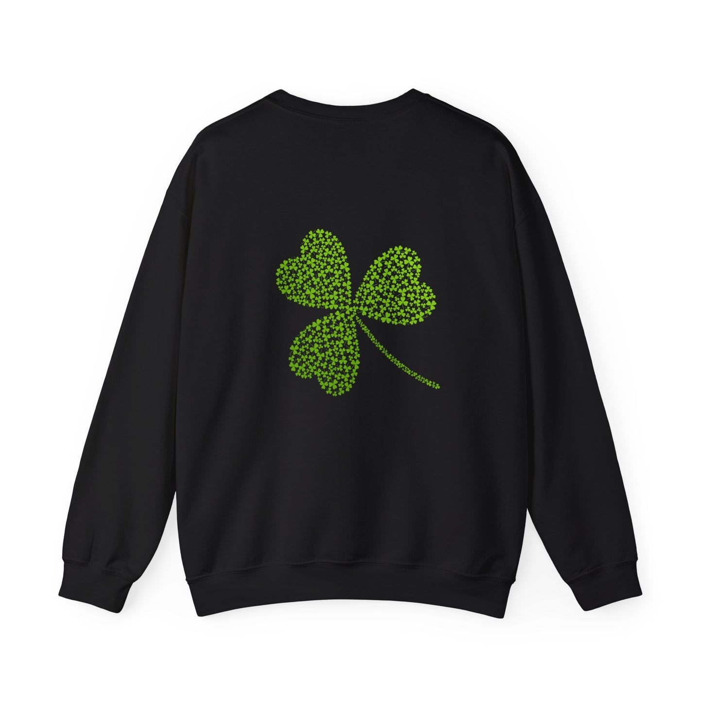 St Patricks Basic CloverUnisex Heavy Blend™ Crewneck Sweatshirt