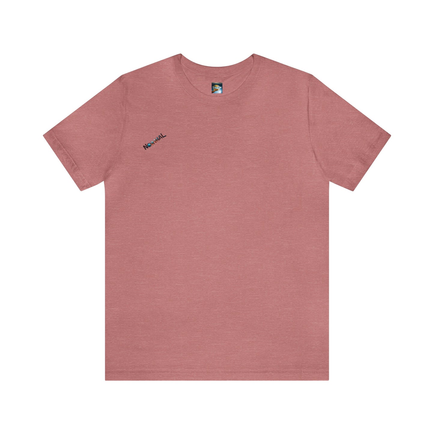 Normal Wear Unisex Jersey Short Sleeve Tee