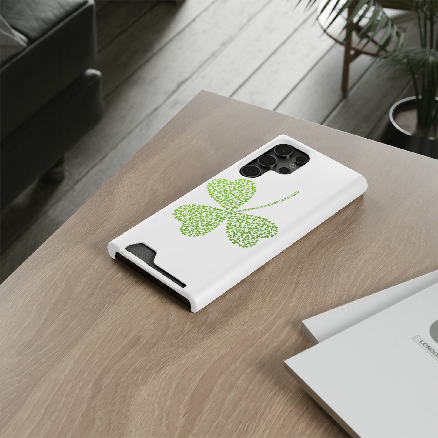 Clover St. Patricks Case With Card Holder