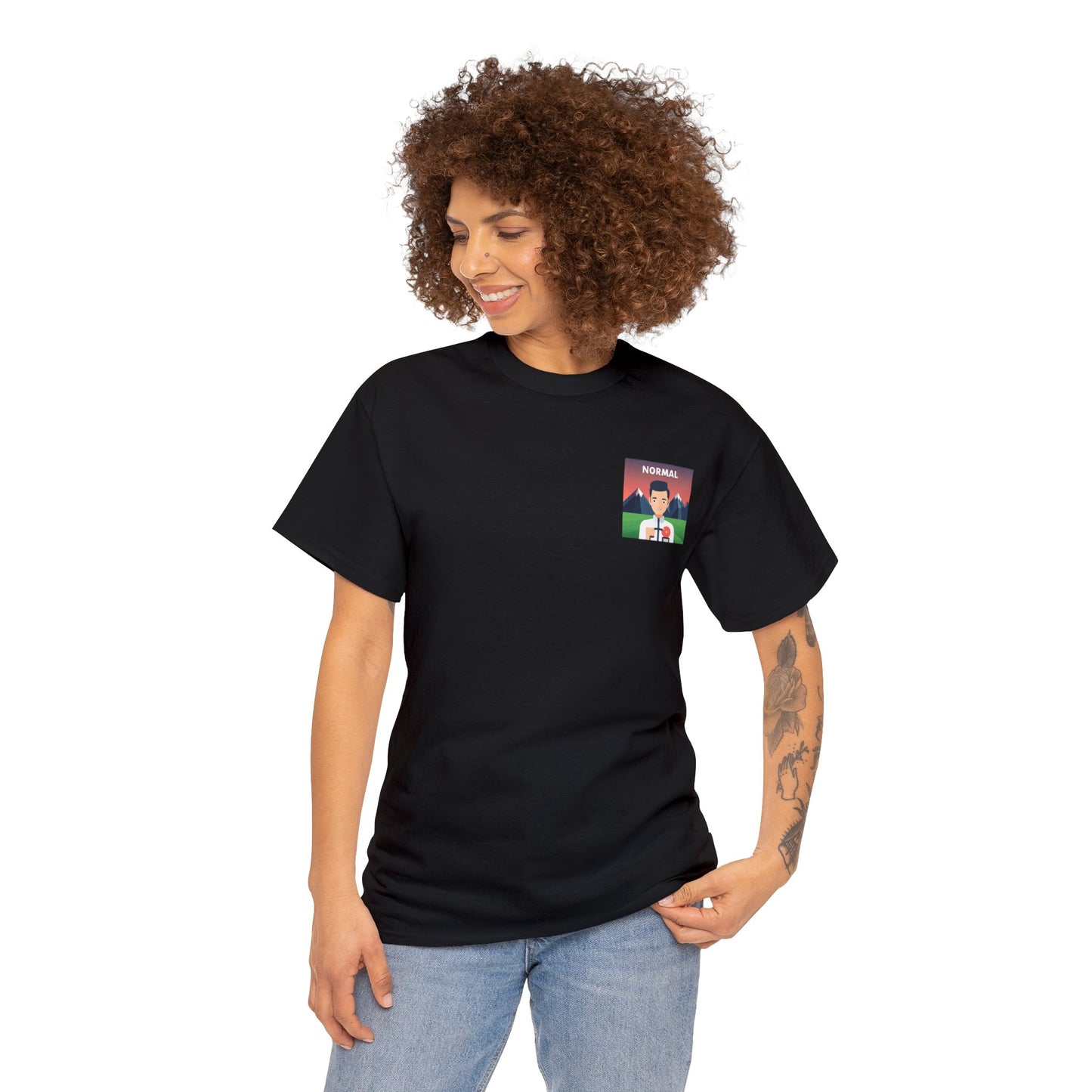 Normal Wear Unisex Heavy Cotton Tee