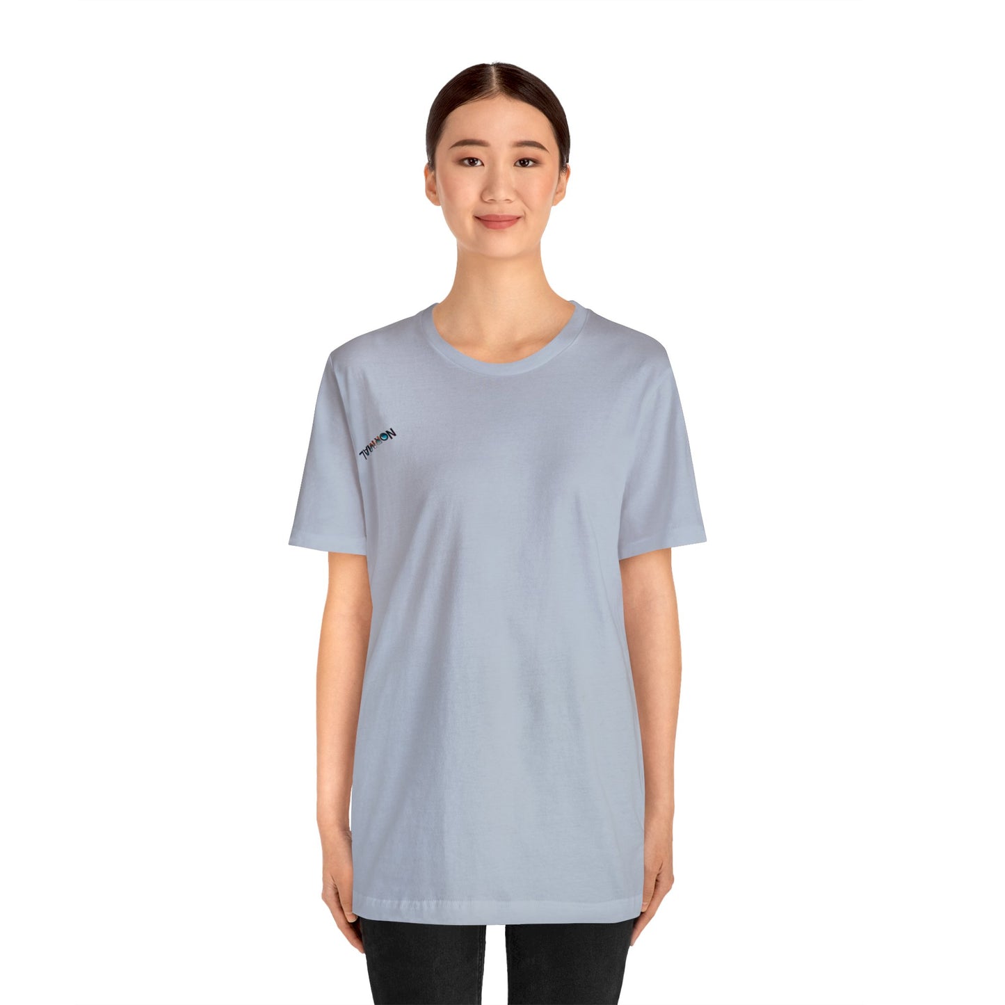 Normal Wear Unisex Jersey Short Sleeve Tee
