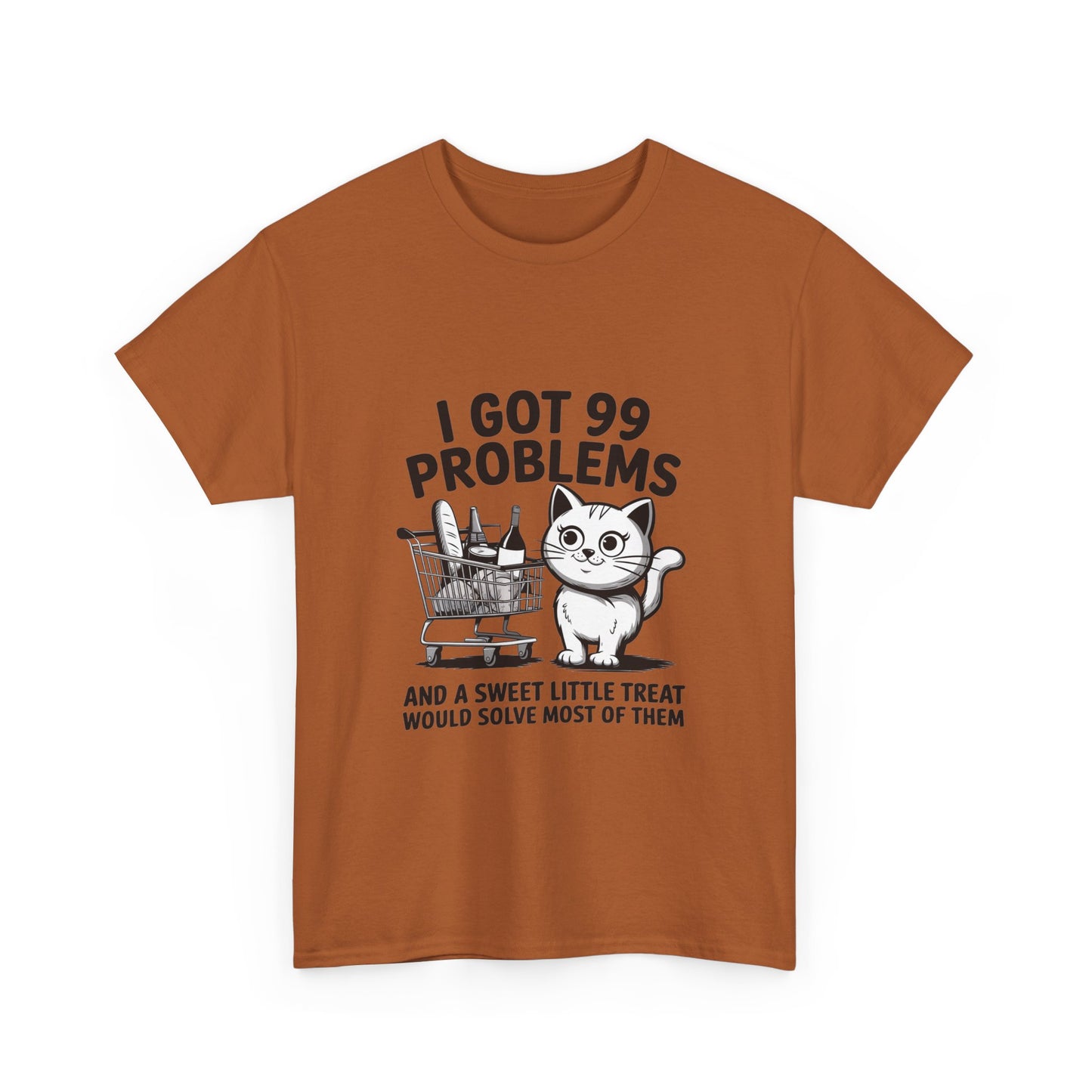 Funny Cat Lover Tee, "I Got 99 Problems" Shirt, Cute Pet Gift, Animal Lover T-Shirt, Ideal for Birthdays, Holidays