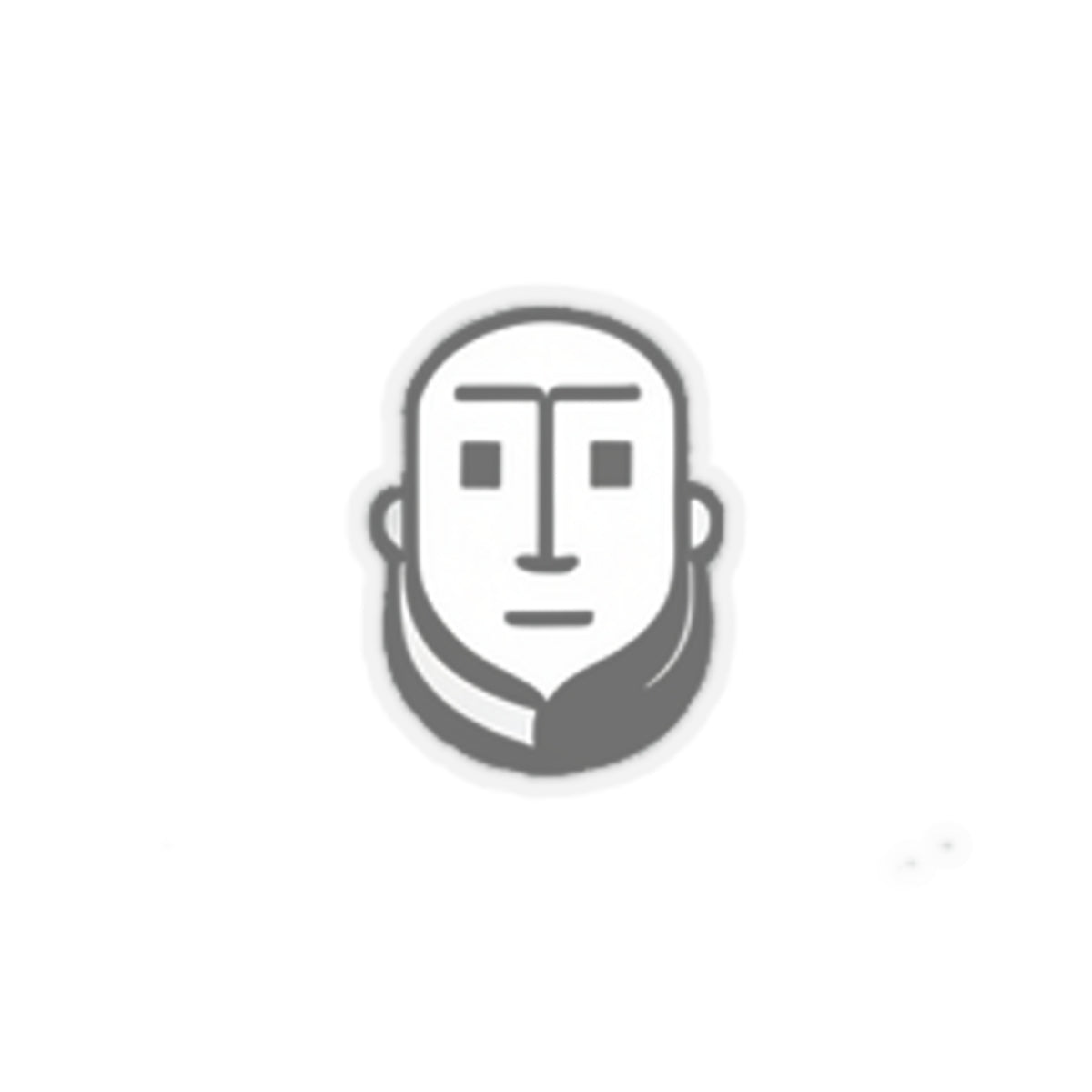 Normal Brand Face Kiss-Cut Stickers