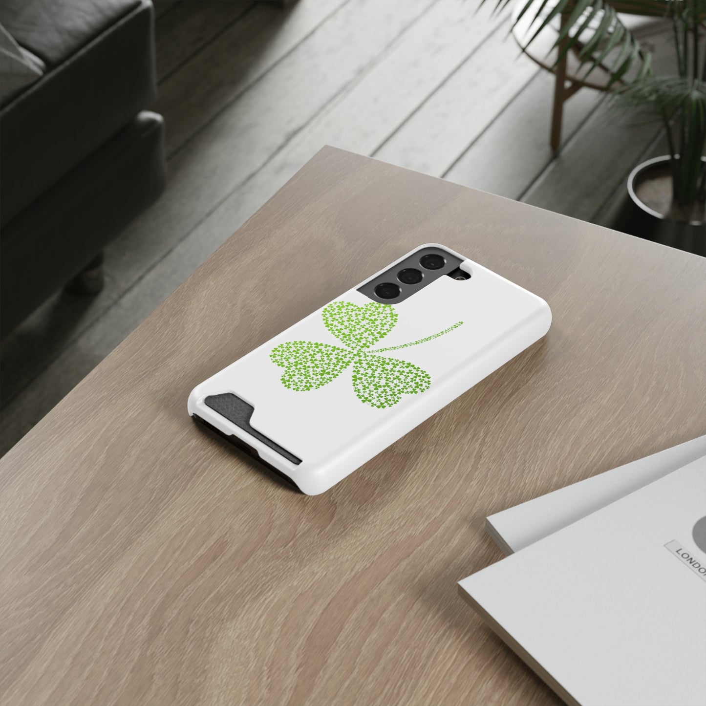 Clover St. Patricks Case With Card Holder