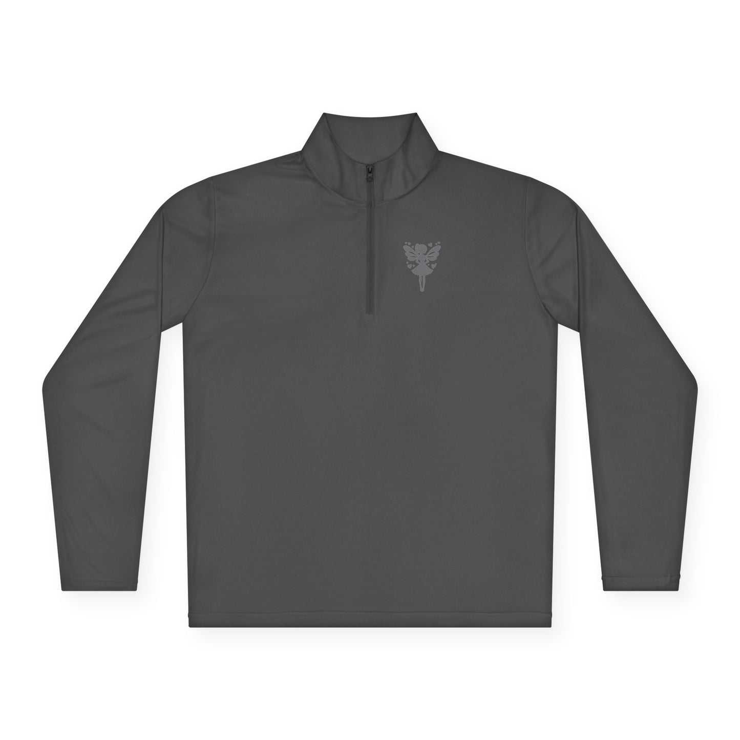 rainbow bones hands making heart shape. Simple Unisex Quarter-Zip Pullover