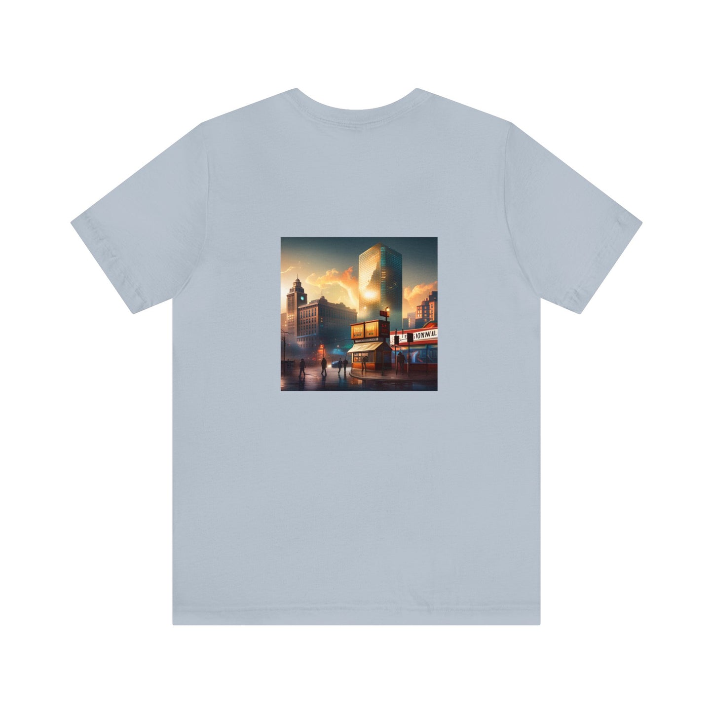 Normal Wear Unisex Jersey Short Sleeve Tee