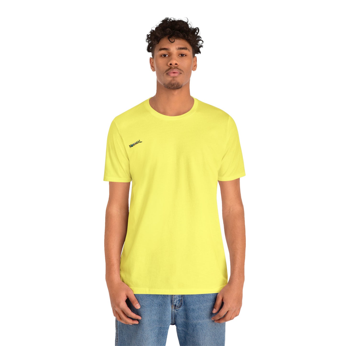 Normal Wear Unisex Jersey Short Sleeve Tee