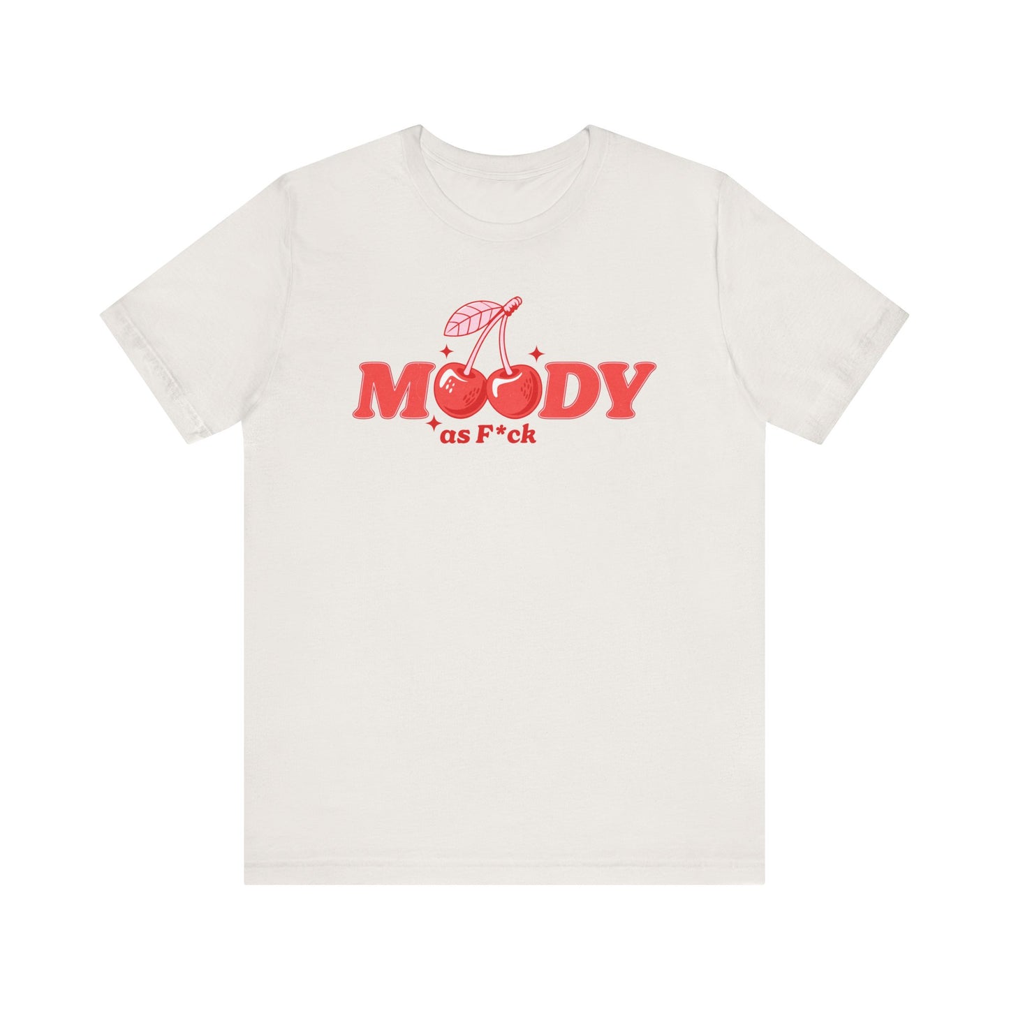 Moody AF front Cherries Self Love skeleton Heart Back