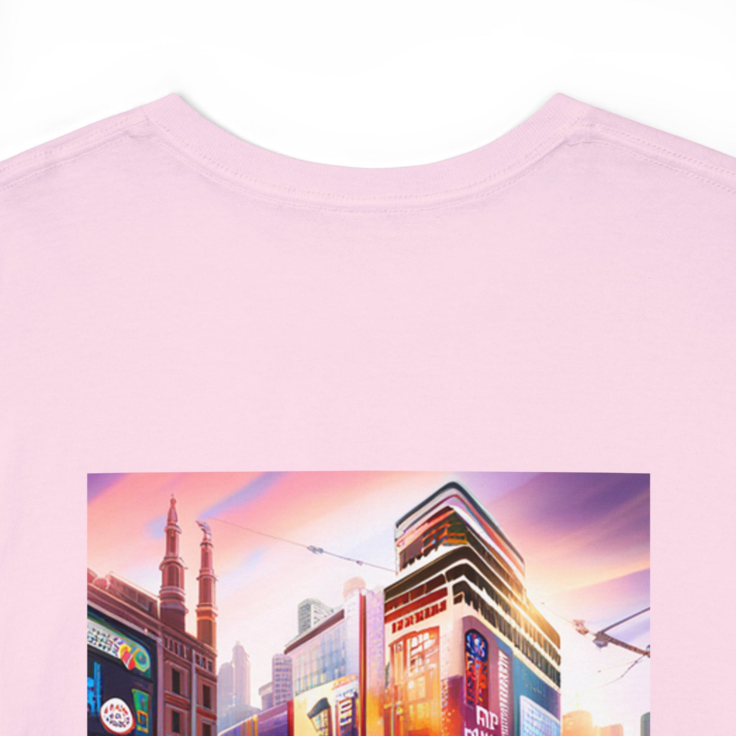 Normales Tragen AI Prints Unisex-T-Shirt aus schwerer Baumwolle