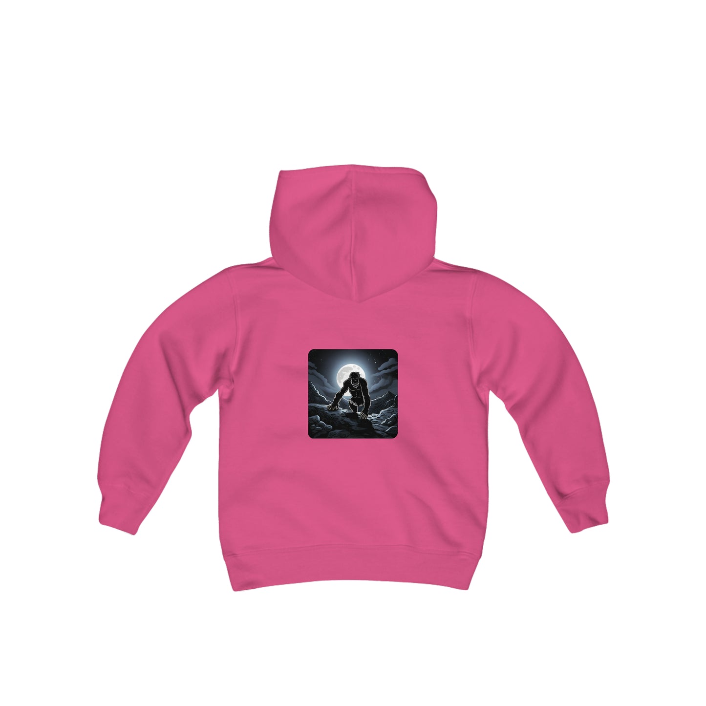 Sudadera con capucha de mezcla pesada para jóvenes de uso normal