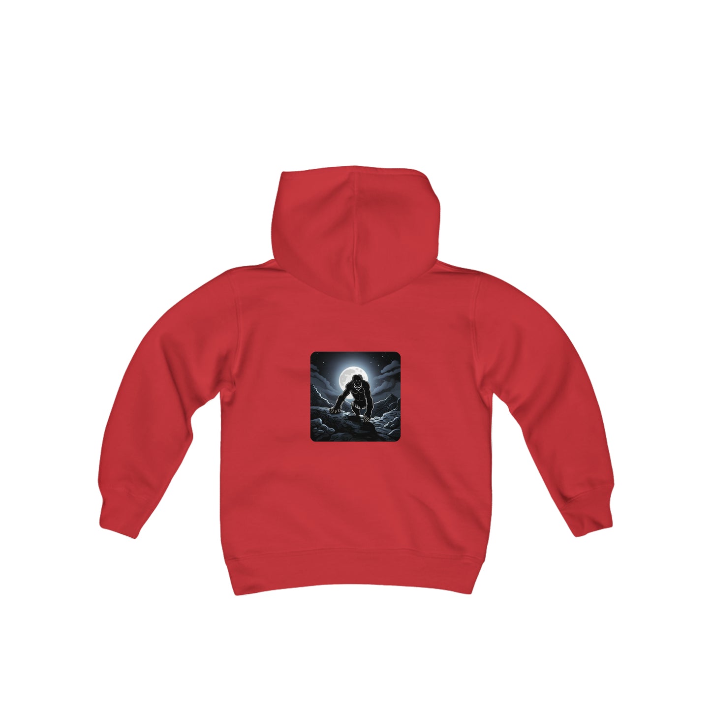 Sudadera con capucha de mezcla pesada para jóvenes de uso normal