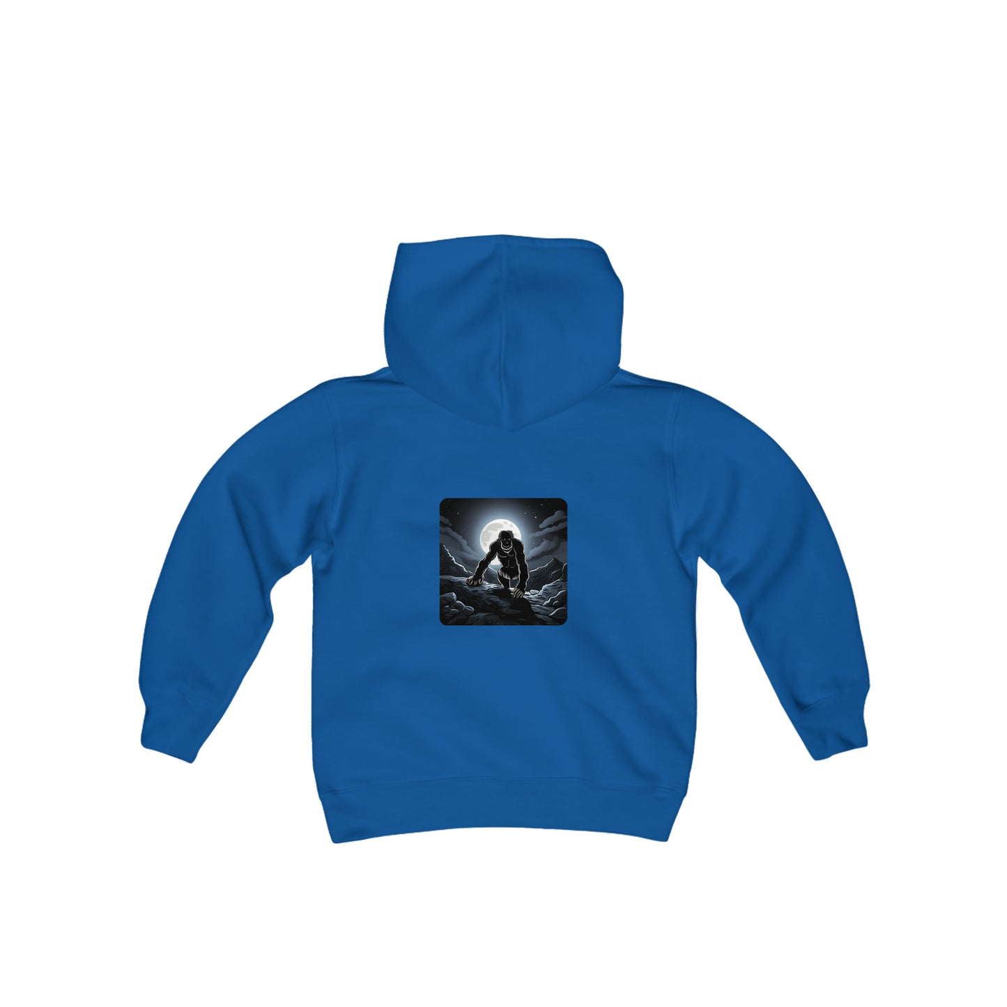 Sudadera con capucha de mezcla pesada para jóvenes de uso normal