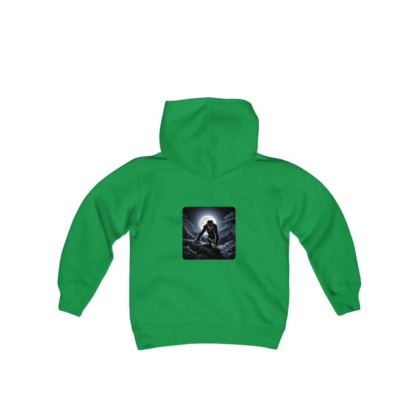 Sudadera con capucha de mezcla pesada para jóvenes de uso normal