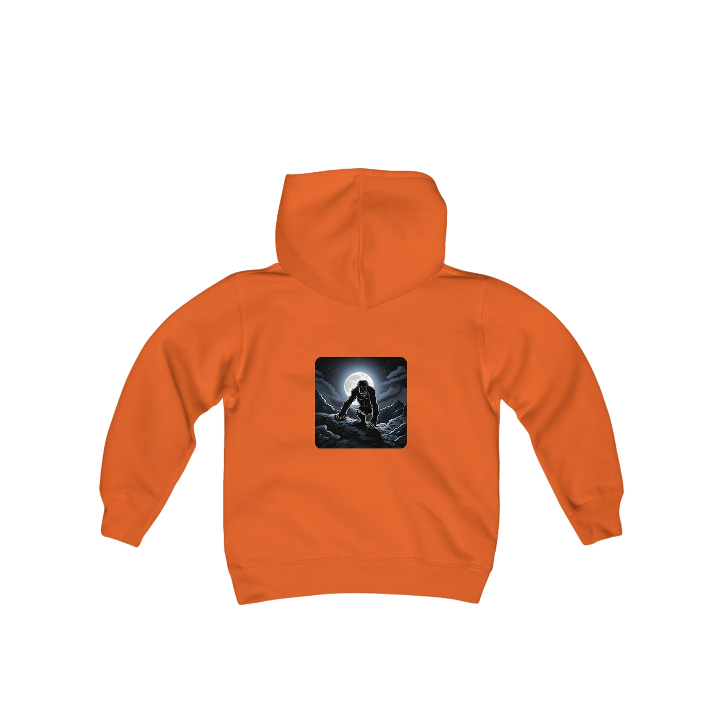 Sudadera con capucha de mezcla pesada para jóvenes de uso normal