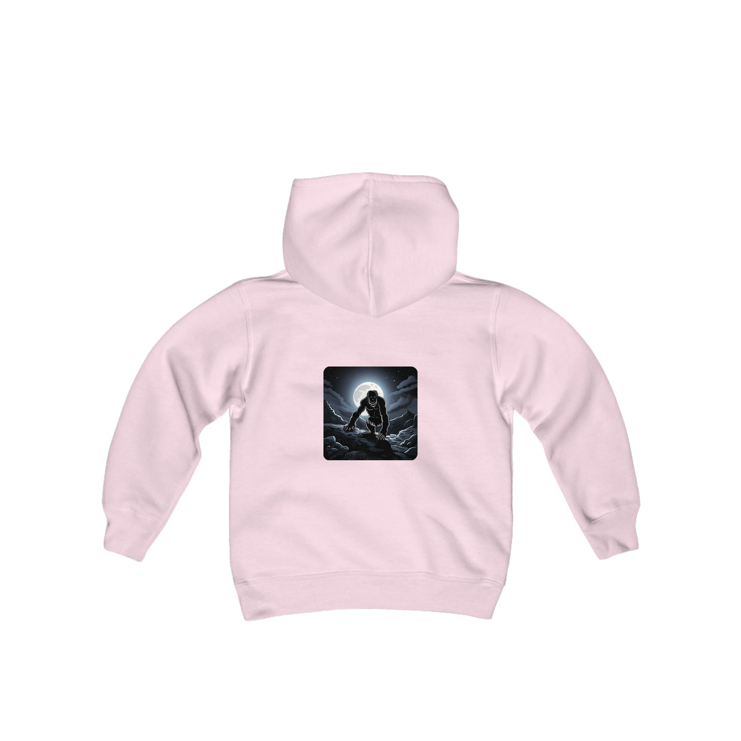 Sudadera con capucha de mezcla pesada para jóvenes de uso normal