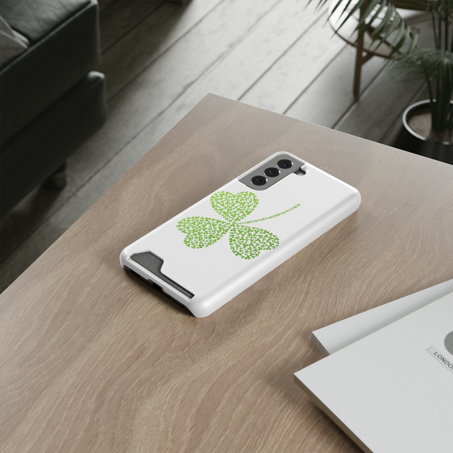 Clover St. Patricks Case With Card Holder